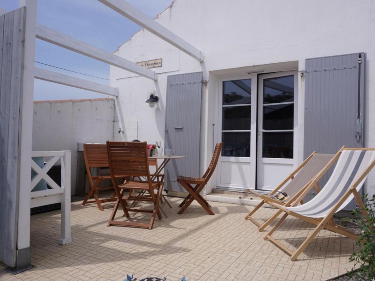 Maison De Plain-Pied Avec Cour, Proche Plage Et Commerces - 4 Couchages, Noirmoutier-En-L'Ile - Fr-1-224B-675 Exteriör bild